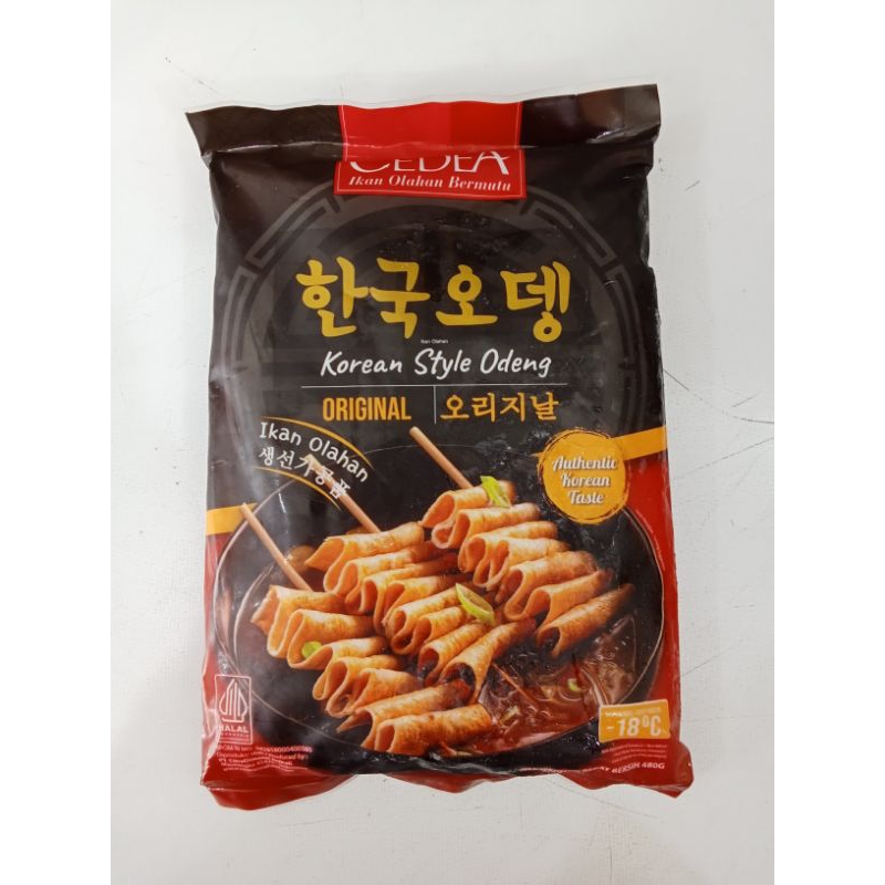 

Cedea Korean Style Odeng Original 480g | Odeng Spicy 480g