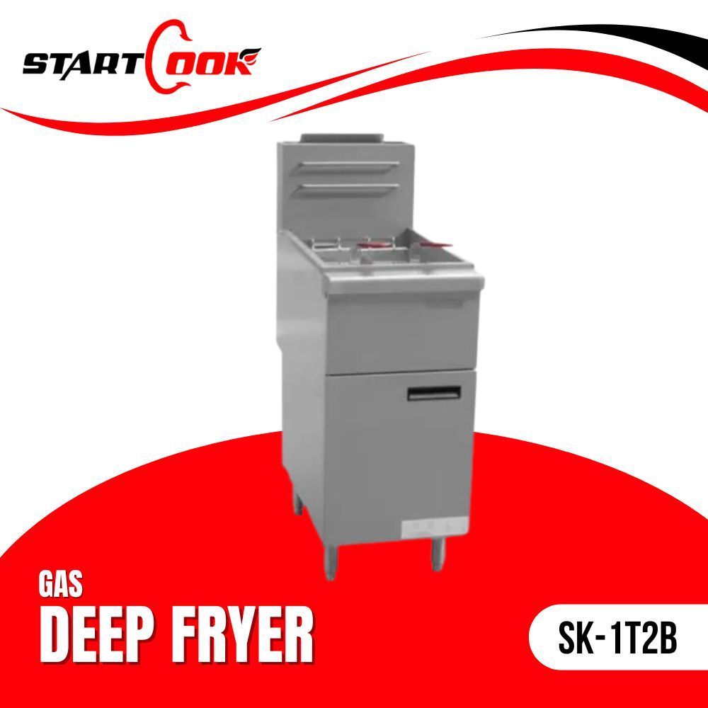 DEEP FRYER GAS STARTCOOK SK-1T2B GAS DEEP FRYER
