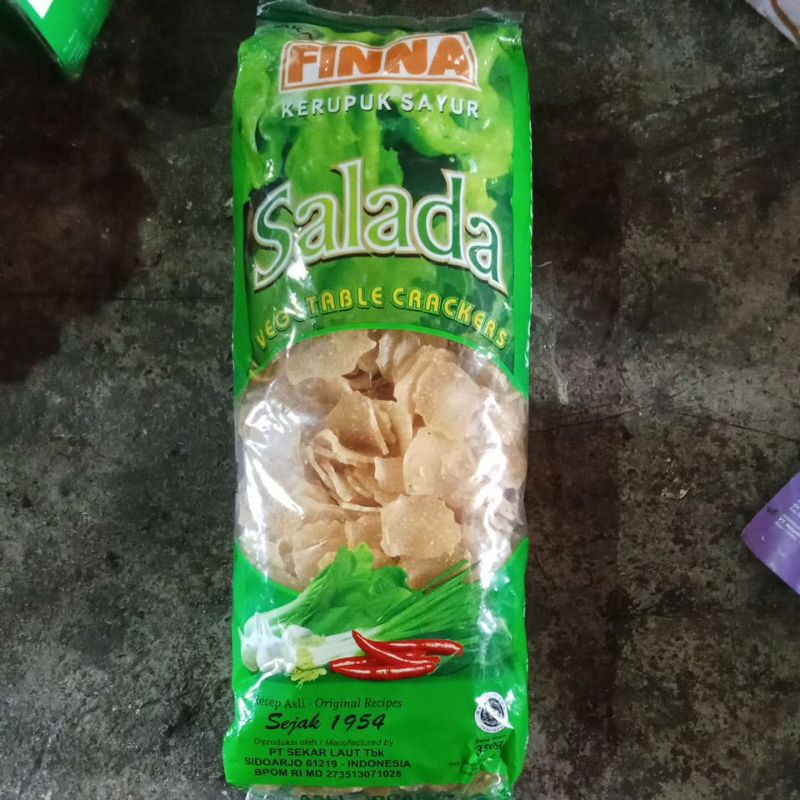 

Finna kerupuk sayur Salada Vegetable Crackers 380g