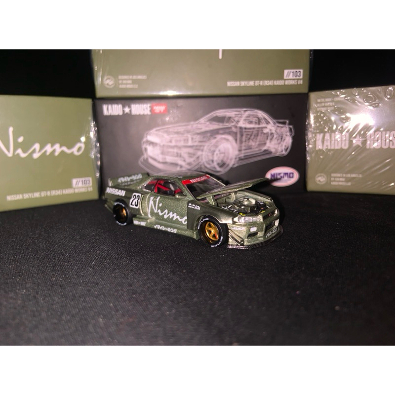 Kaido House MiniGT Nissan Skyline GT-R (R34) Kaido Works V4