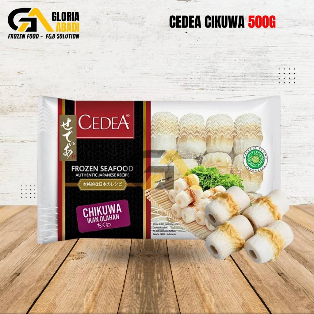 

Cedea Cikuwa 500gr Olahan ikan isi ±40