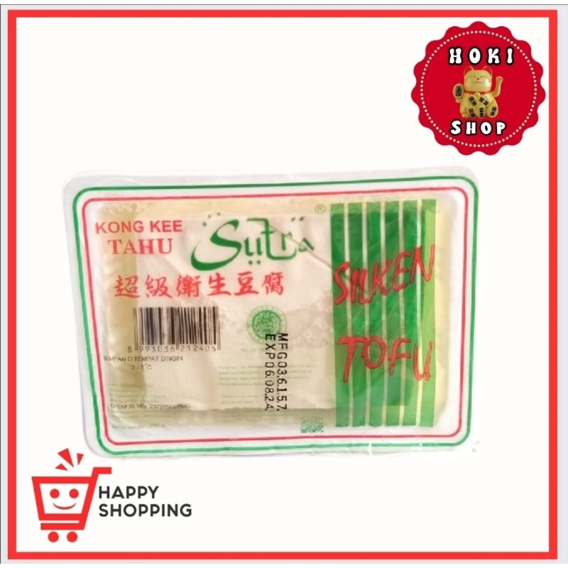 

[INSTAN ONLY] Kong Kee Tahu Sutra250gr / Kongkee Tahu Sutra / Kong Kee Silken Tofu