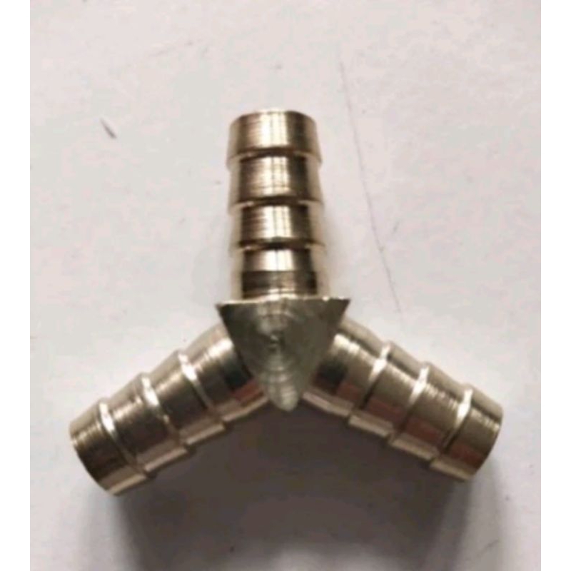 Por gas cabang 3 - nepel y - nepel kuningan Y 3/8 Inch