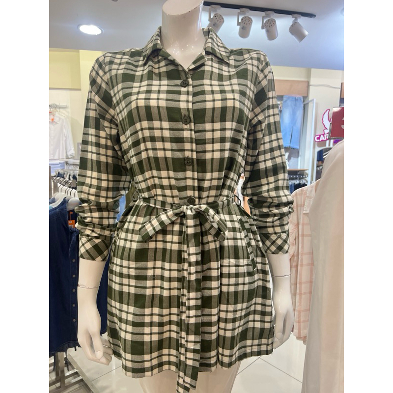 RODEO Kemeja Kotak kotak Kode 2240313 2gr , Kemeja wanita original Rodeo