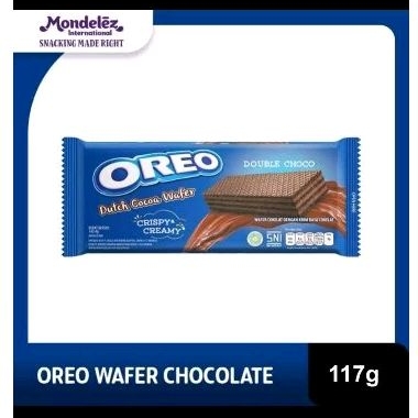 

Oreo Biskuit Choco Wafer Regular 117g Untuk Camilan Keluarga