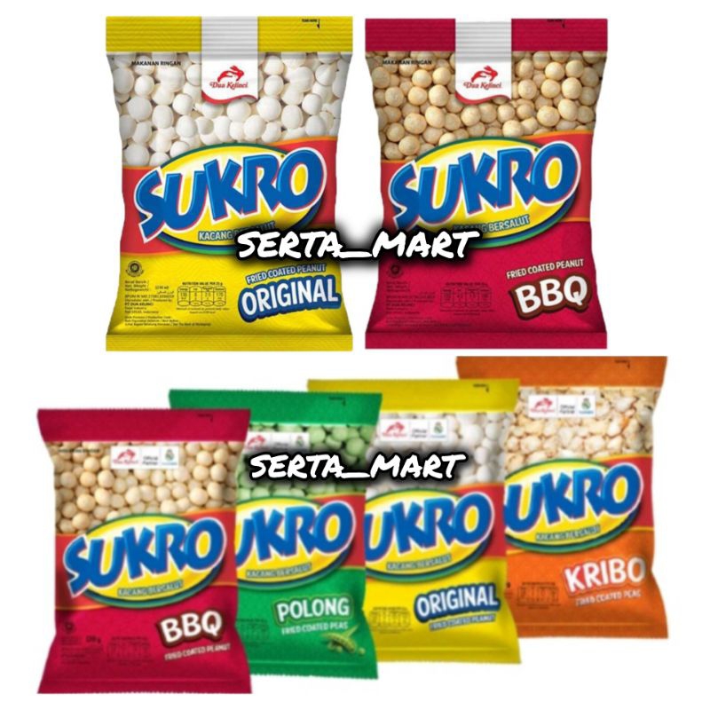 

Dua Kelinci Kacang Sukro Original / Bbq / Kedele / Polong / Kribo Kacang Bersalut 120gr