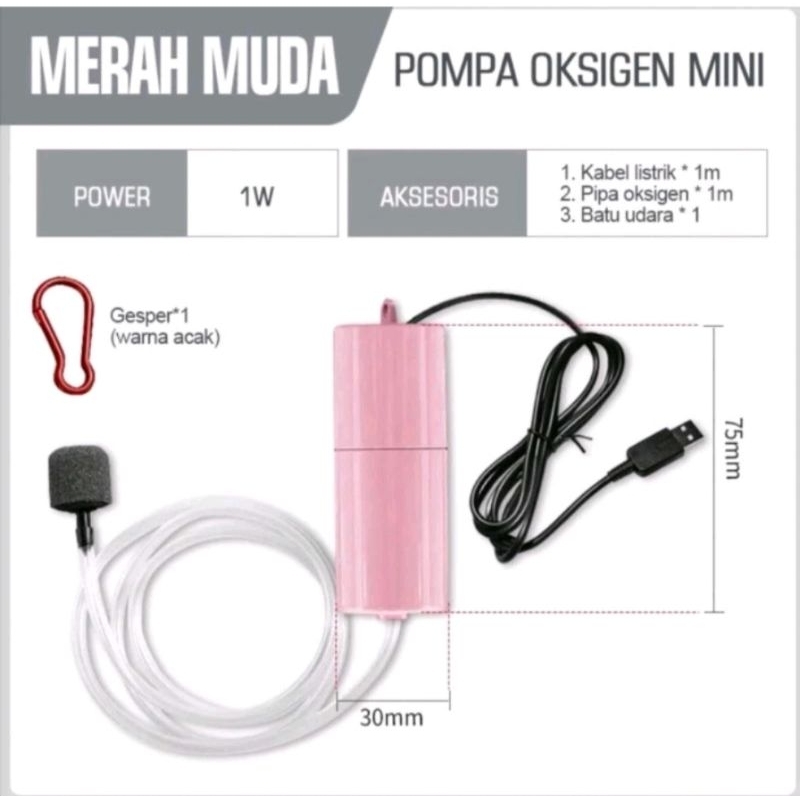 AERATOR POMPA UDARA USB