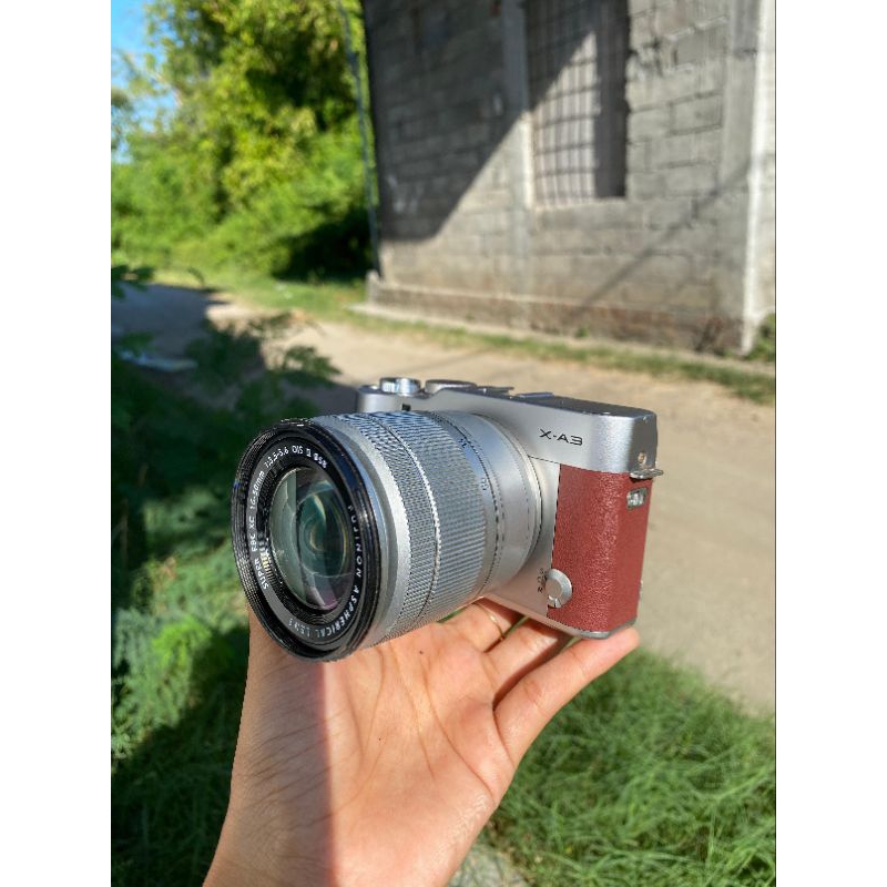 Fujifilm Mirrorless XA3 + Kit Second Wifi Normal Siap Pakai Garansi