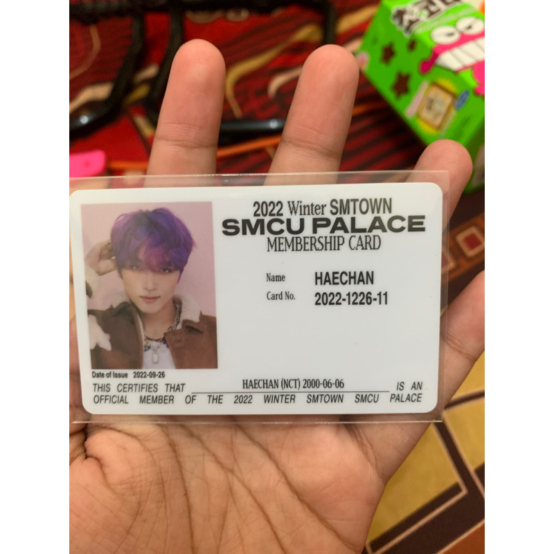 photocard haechan smcu