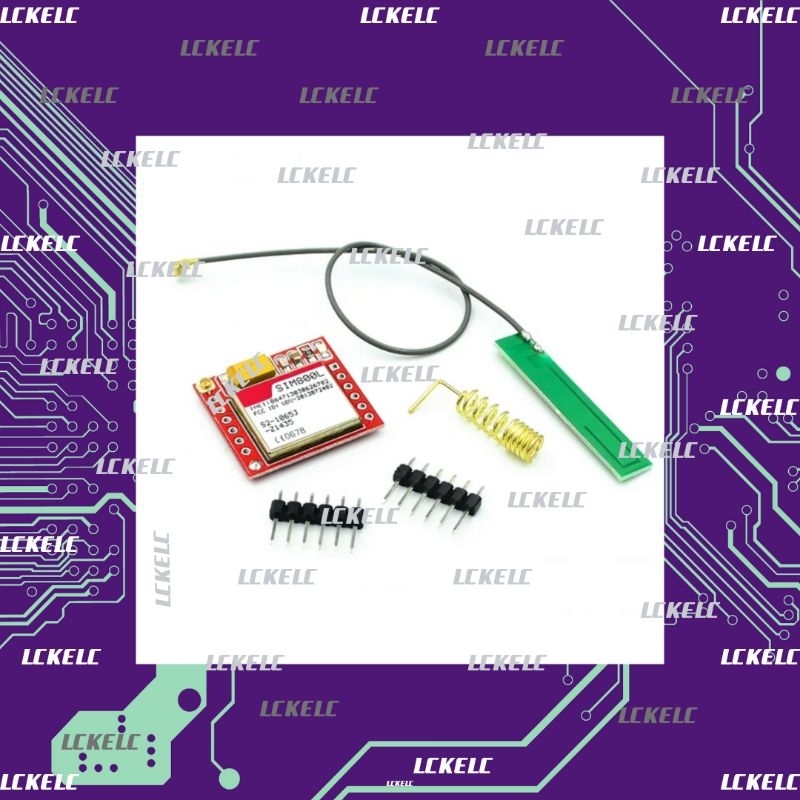 SIM800L GSM GPRS QUAD BAND MODULE+ ANTENNA