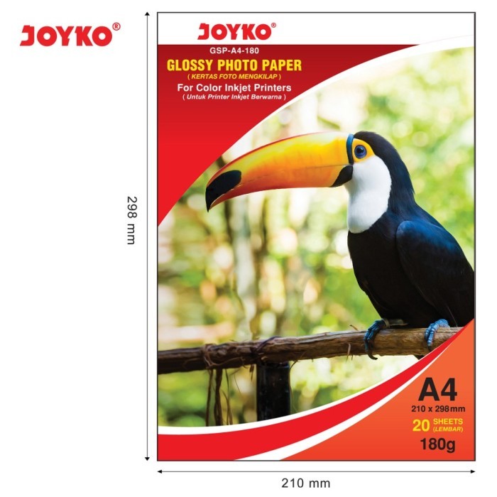 

Joyko Kertas Glossy GSP A4 180