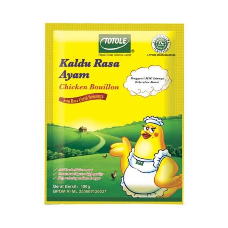 

Totole Kaldu Rasa Ayam 100gr (ED DESEMBER 2024)