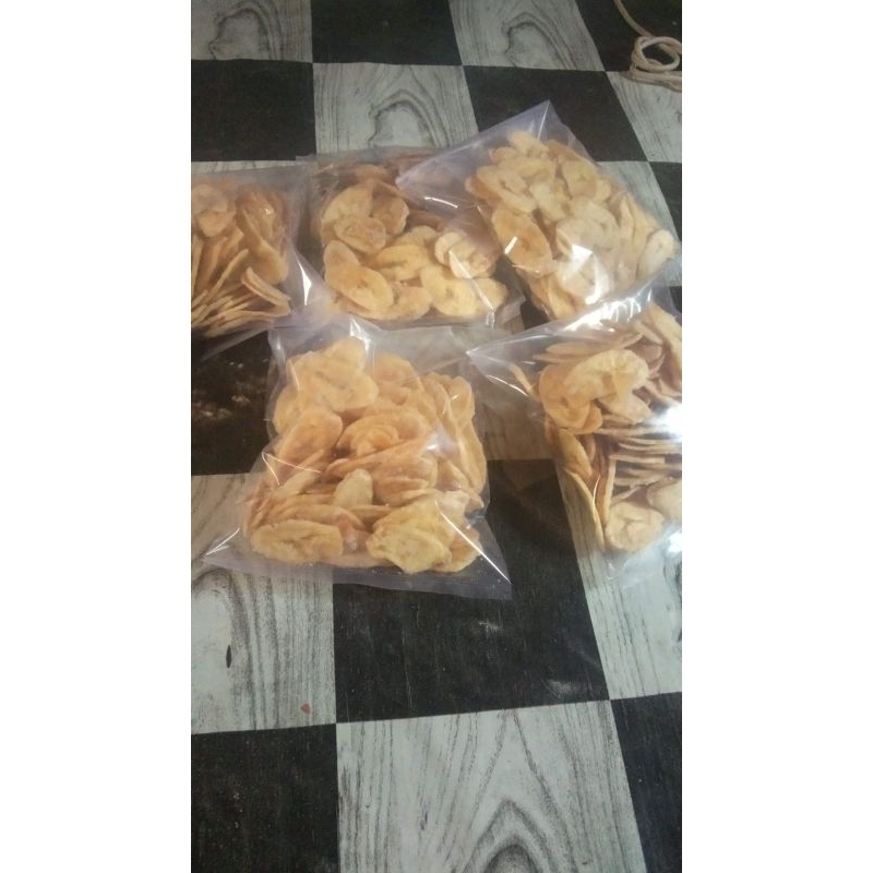 

Sriping kripik pisang manis