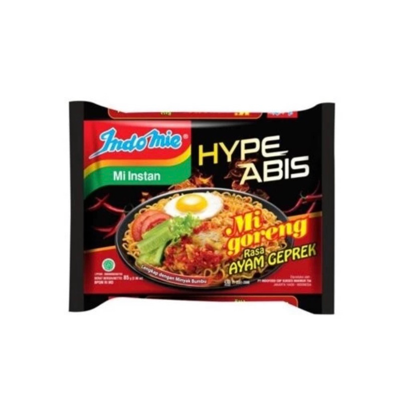 

Indomie Ayam Geprek Mi Instan Goreng 85 gram