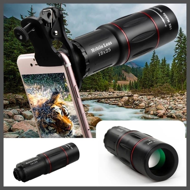 READY PRELOVED Lensa Apexel 18x25 Lensa Tele Zoom HP Lens Kamera TeleZoom Apexel 18x25