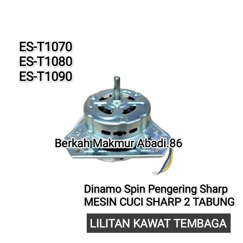 Dinamo Pengering Mesin Cuci SHARP ES-T1070 - ES-T1080 - ES-T1090 Mesin Dinamo Spin / Pengering Sharp