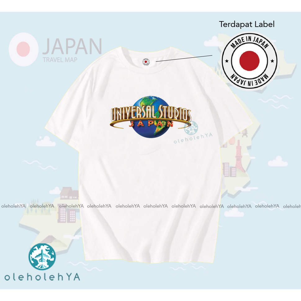 TYPE 2 JAPAN - BAJU KAOS OLEH OLEH JAPAN PREMIUM TAG LABEL JAPAN ASLI - BAJU KAOS UNIVERSAL STUDIO J