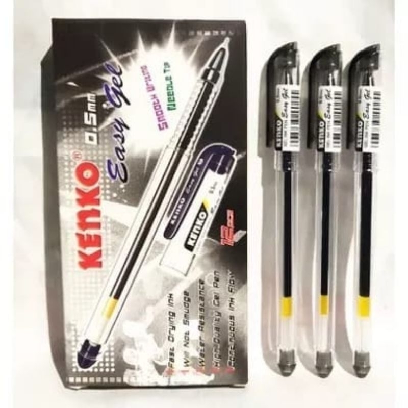 

PULPEN EASY GEL KENKO/Kenko Easy Gel 0.5mm/1 pack isi 12 pcs