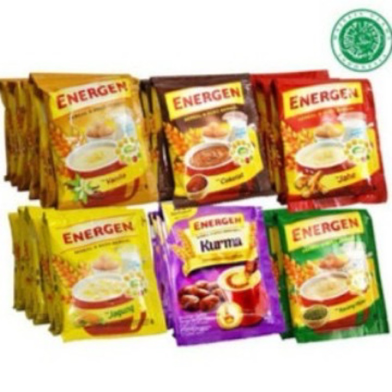 

Energen Susu Sereal Aneka Rasa 10 Sachet @35gr