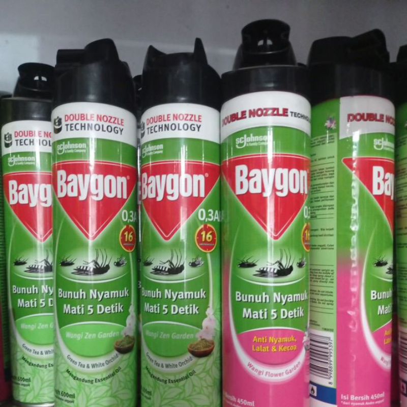 Baygon anti nyamuk semprot 600ml