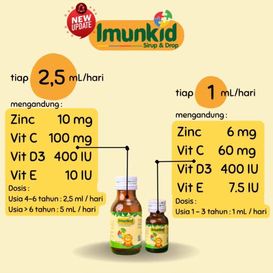 imunkid vitamin anak c, d3, e, zinc
