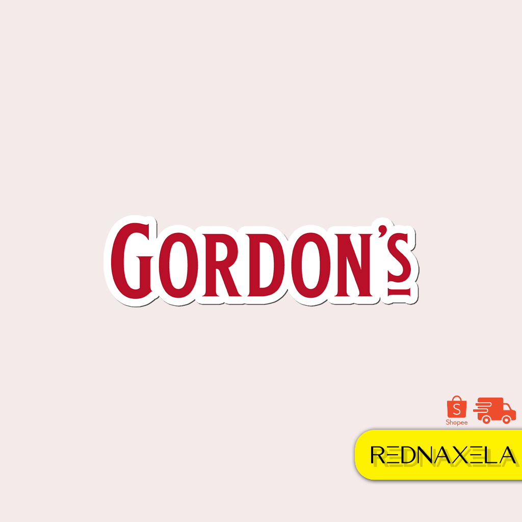 

Stiker Vinyl Gordon's 1 Stiker Koper Outdoor Waterproof Sticker