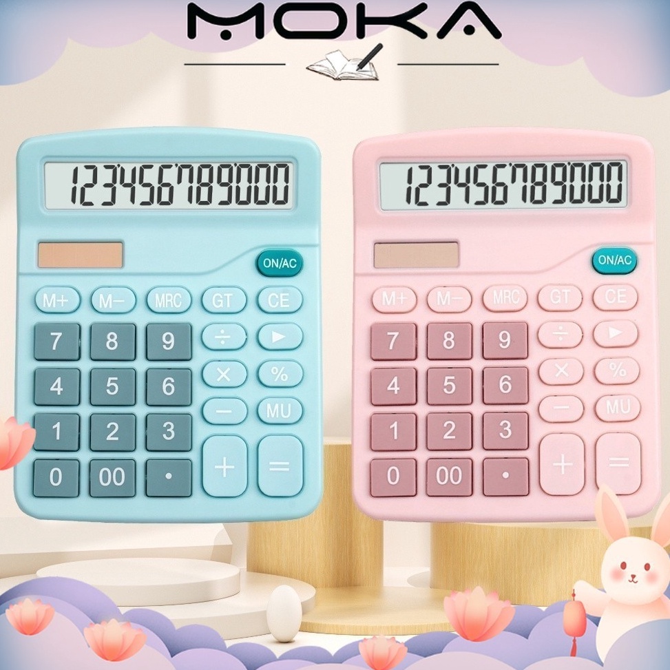 

KODE X7K MOKA KALKULATOR 12 DIGIT DUAL POWER BISA PAKAI CAHAYA MATAHARI KALKULATOR 12 DIGIT 2 POWER MKPP2