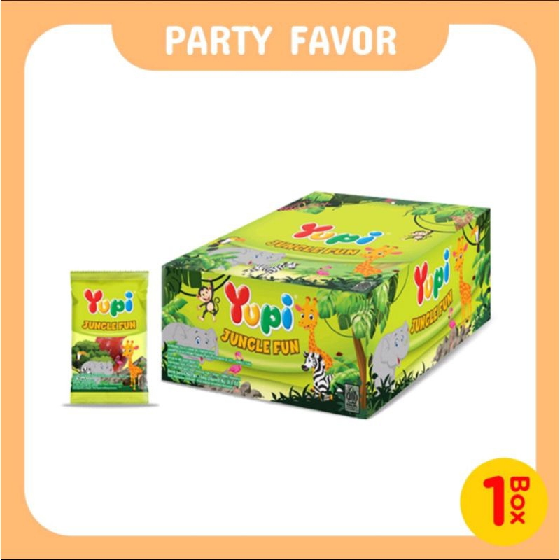 

Yupi Jungle Fun 1box isi 24pcs