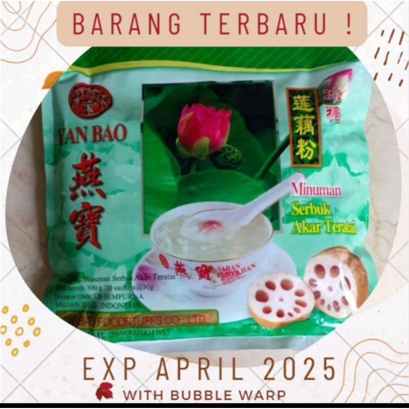 Yanbao Bubur akar teratai untuk asam lambung