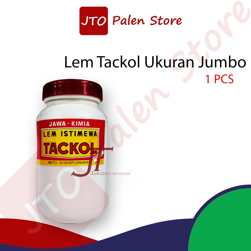 

Lem Kertas Tackol Jumbo - Lem Tackol Jumbo