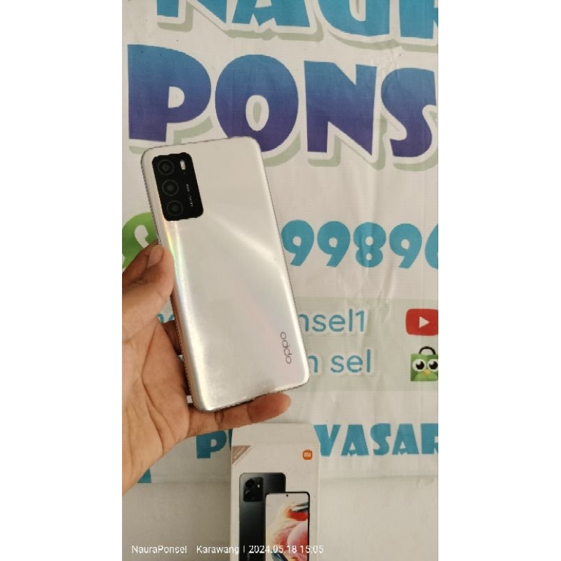 Oppo A16 Ram fulset Ram 3/32 second bekas nokendala nominus bergaransi masih orisinil pabrik