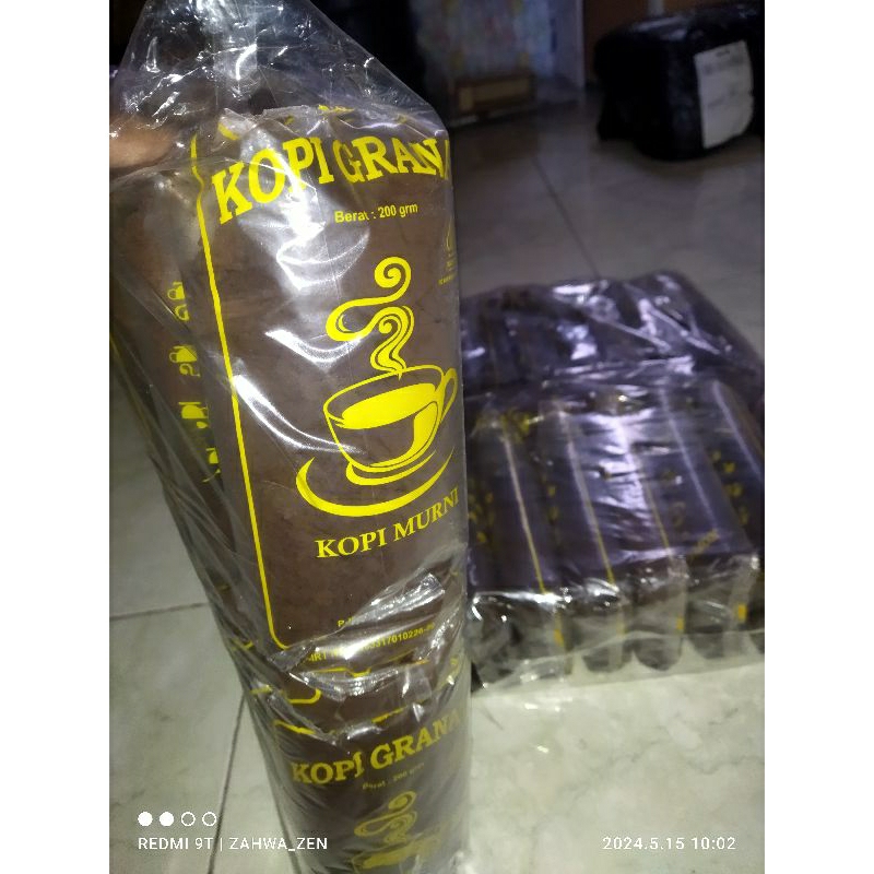 

Kopi Granat khas Sarang Kopi Granat 1 Ball / 20 bungkus Kopi Granat Sarang