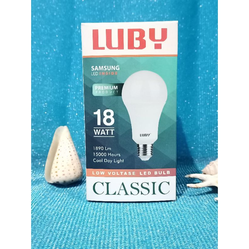Lampu Luby led classic 18 watt