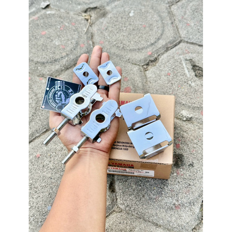 ANTING FIZR VEGA JUPITER SETELAN RANTAI FIZR SET CROME