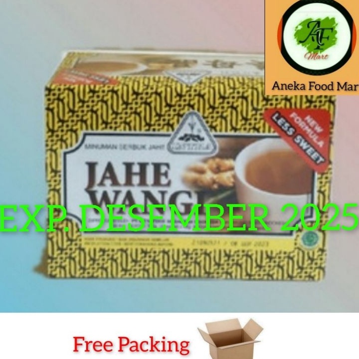 

Intra Jahe Wangi Box isi 2 SachetsMinuman Serbuk Jahe InstantJahe bubuk
