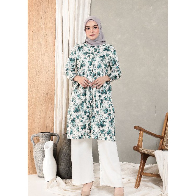 Harga Irit  Tunik Katun Jepang ORI  Fashion Muslim  Busui Friendly
