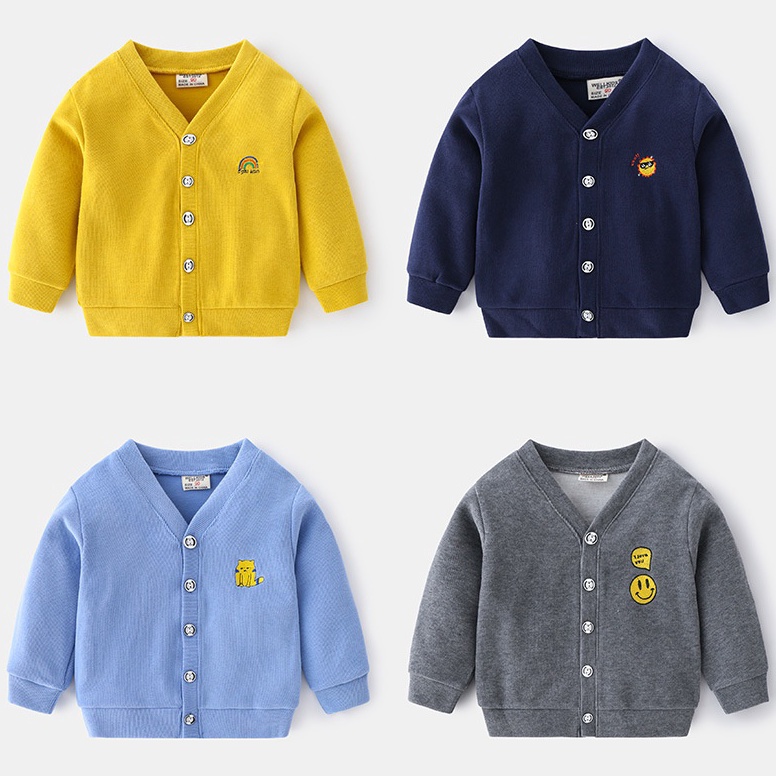 Lagi Tren LITTLEOLALA  Cardigan Outer Jacket Anak Bayi kode WW2