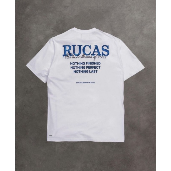 [RUCAS THE LAST COLLECTION 2022] RUCAS CAVIAR WHITE LEATHER||TEE HAND PAINT
