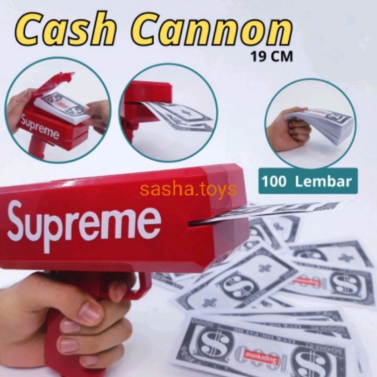 ART H18Z mainan tembak uang supreme the cash cannon
