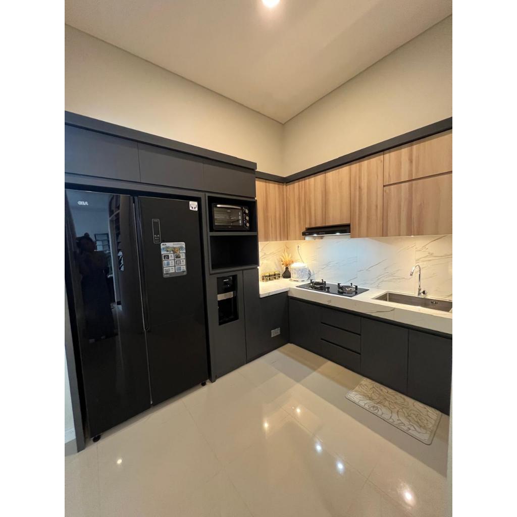 Kitchenset HPL Minimalis Custom / Kitchen Set / Lemari Dapur Furniture