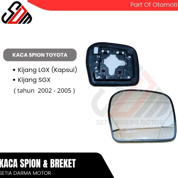 Kaca Spion Mobil Toyota Kijang LGX SGX 22 23 24 25 Kijang Kapsul LGX LSX Mirror Terlaris