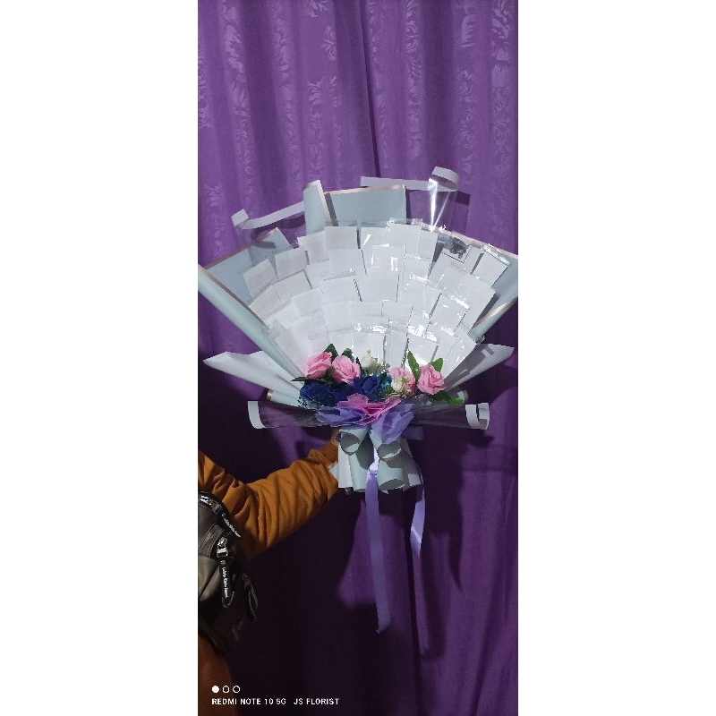 buket uang kosong 30 lembar