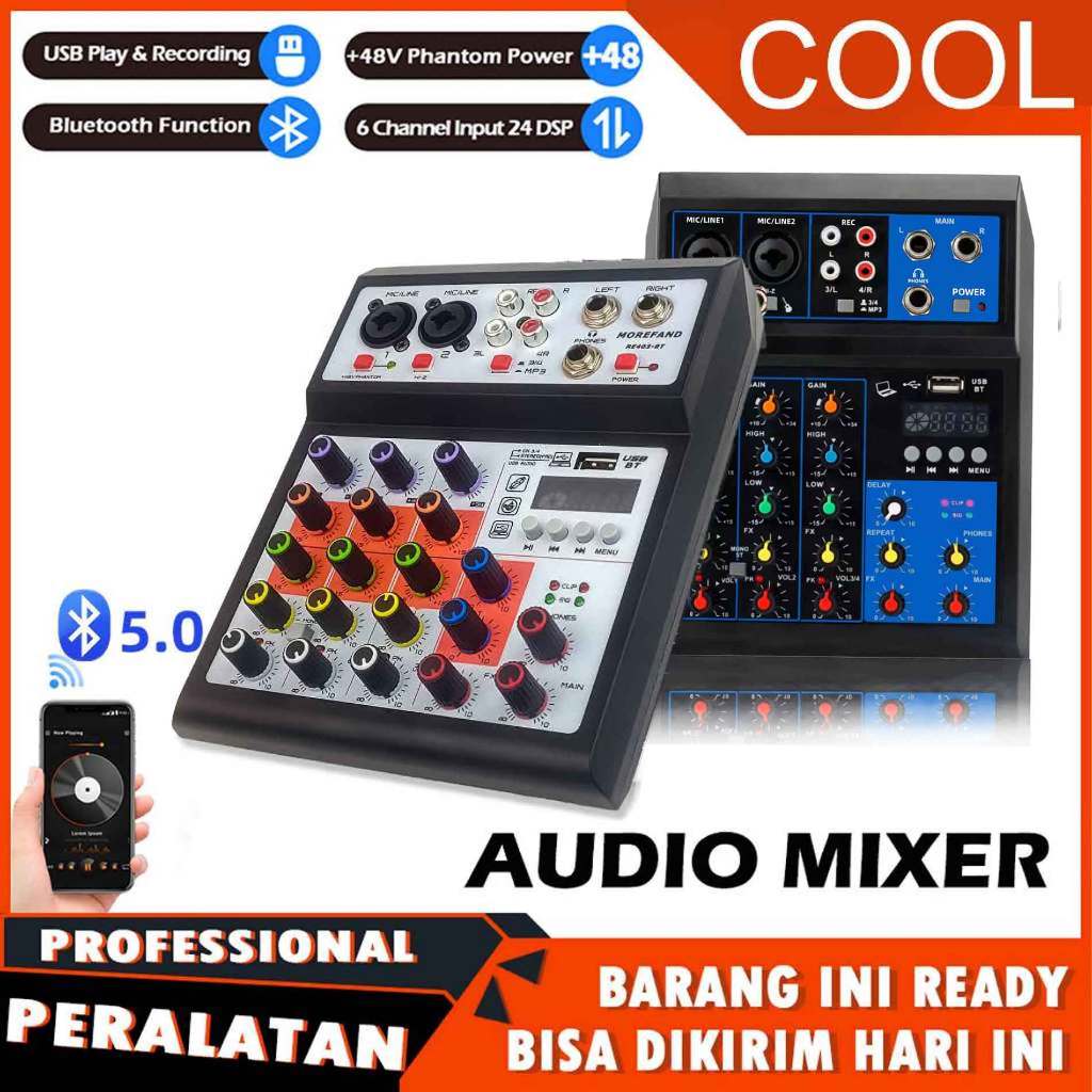 panggung mixer 4 channe mixer audio mixer mini audio mixer audio profesional
