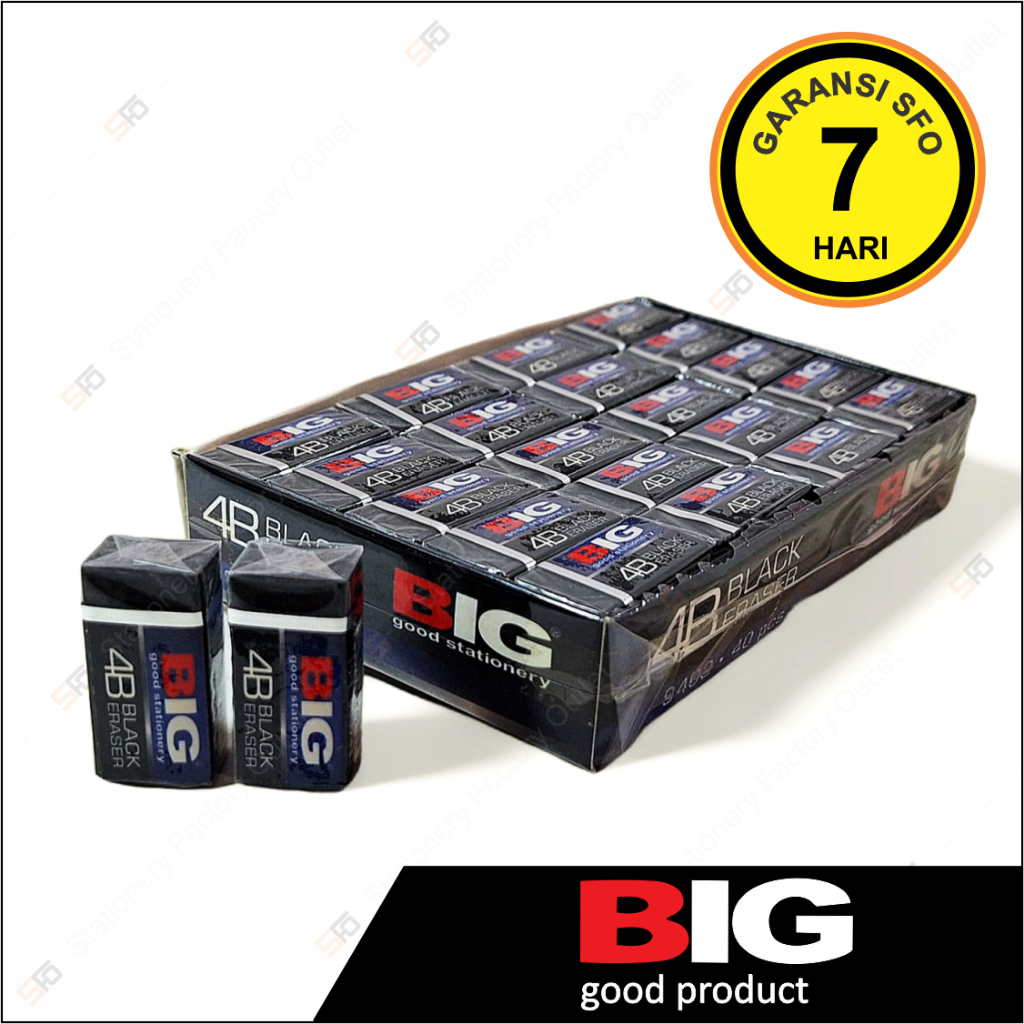 

Penghapus Hitam Big Kecil 9402 - SFO Semarang Official