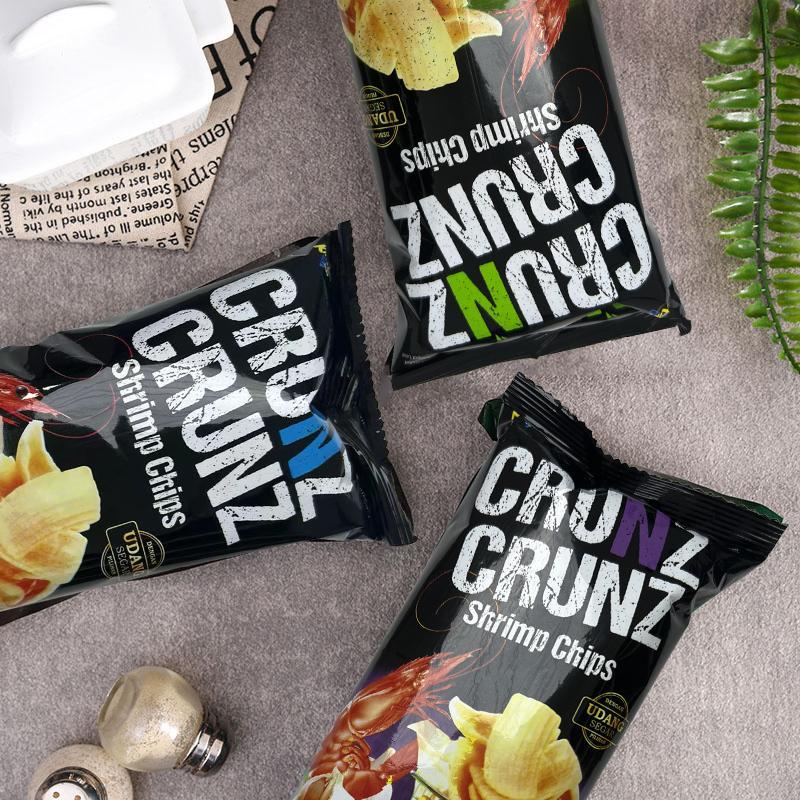 

CRUNZ CRUNZ 15PCS PAKET HEMAT 3 RASA KERUPUK UDANG RASA BAWANG PUTIH ORIGINAL TUMPUT LAUT