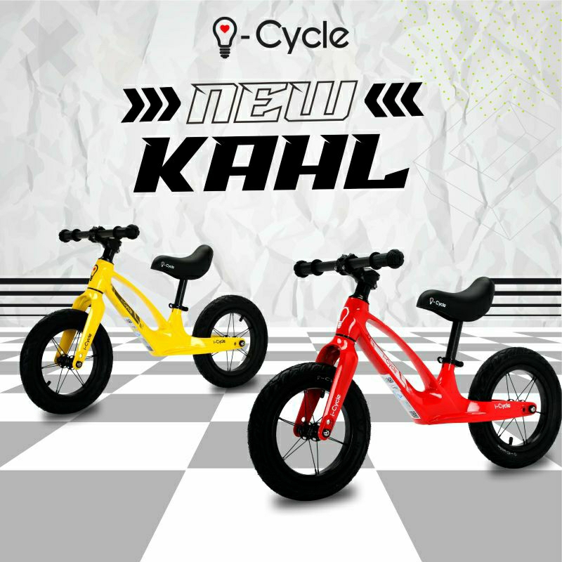I-Cycle Kahl Balance Bike - Push Bike