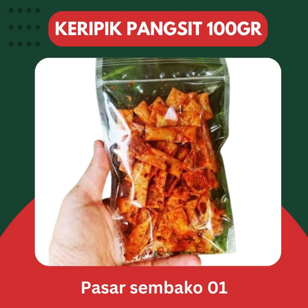 

KERIPIK PANGSIT 100 gr Pouch/ PANGSIT / KUE BAWANG BANDUNG