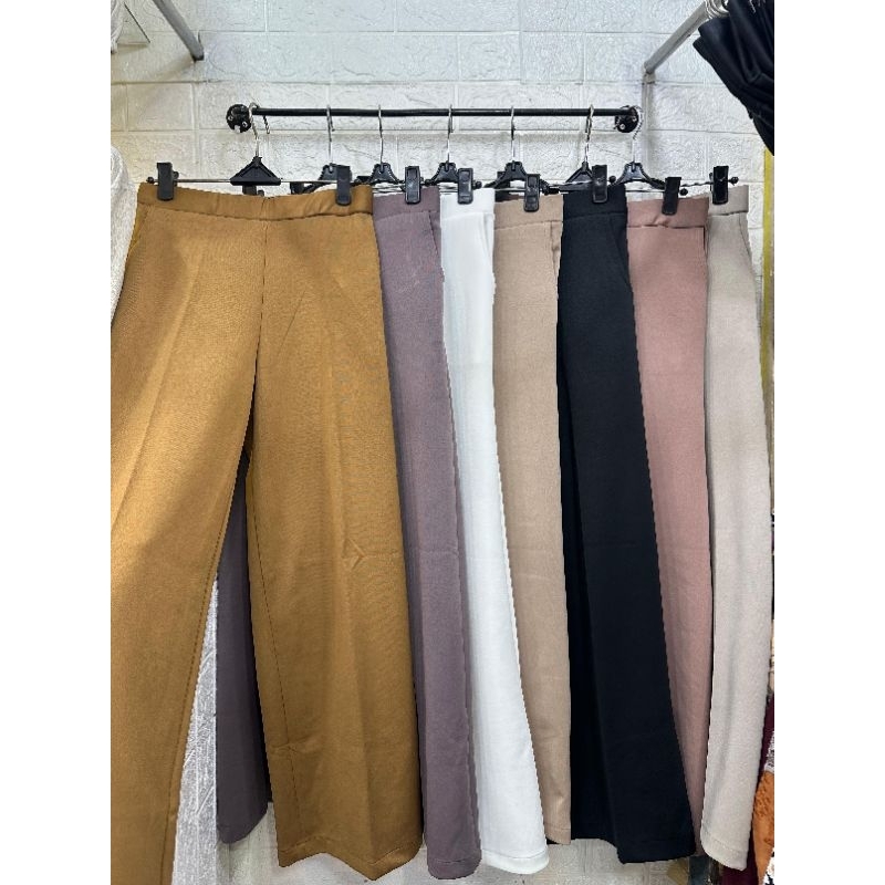 celana kulot scuba /Celana kulot scuba wanita/Celana kulot scuba tebal