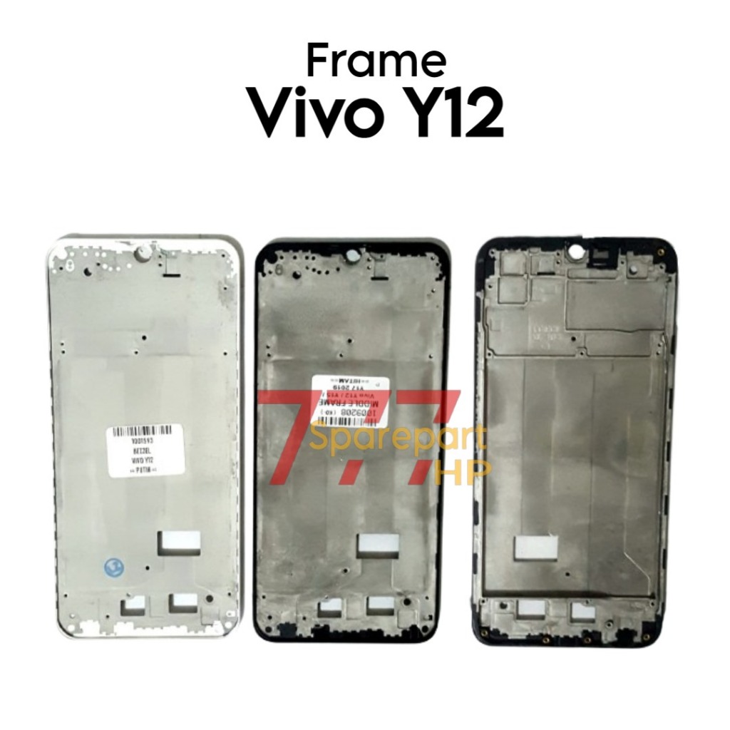 Frame Tulang Tengah Vivo Y12 / 1904 / 1940  - Bezzel Bejel Bezel Tempat Dudukan LCD & Mesin