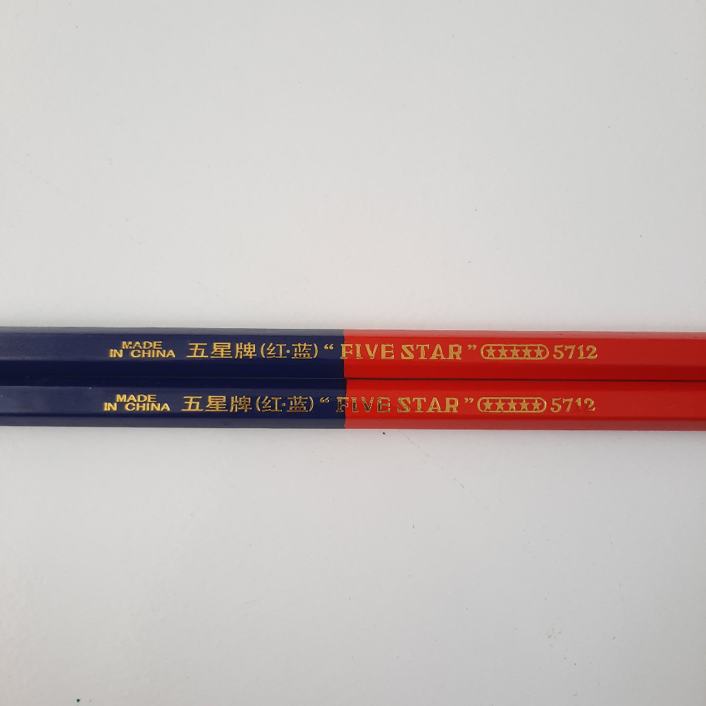

(GROSIR) Pensil Merah BIru 1Kotak